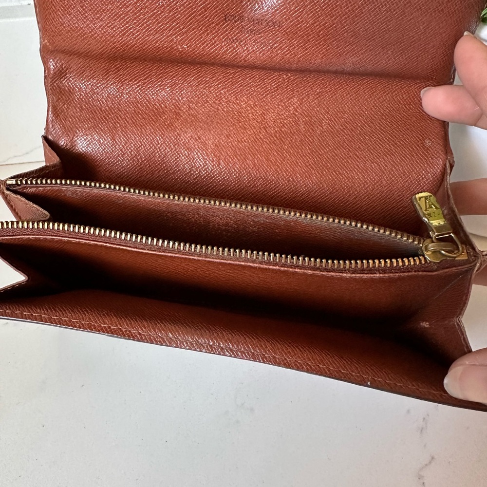 Louis Vuitton Portefeuille Sarah Monogram Long Wallet Brown - Picture 10 of 16